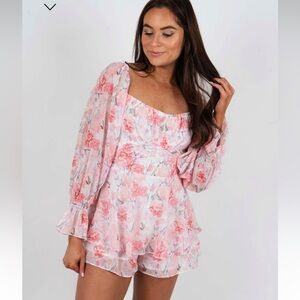 Free as a Bird Romper - Blushing Brunette Boutique